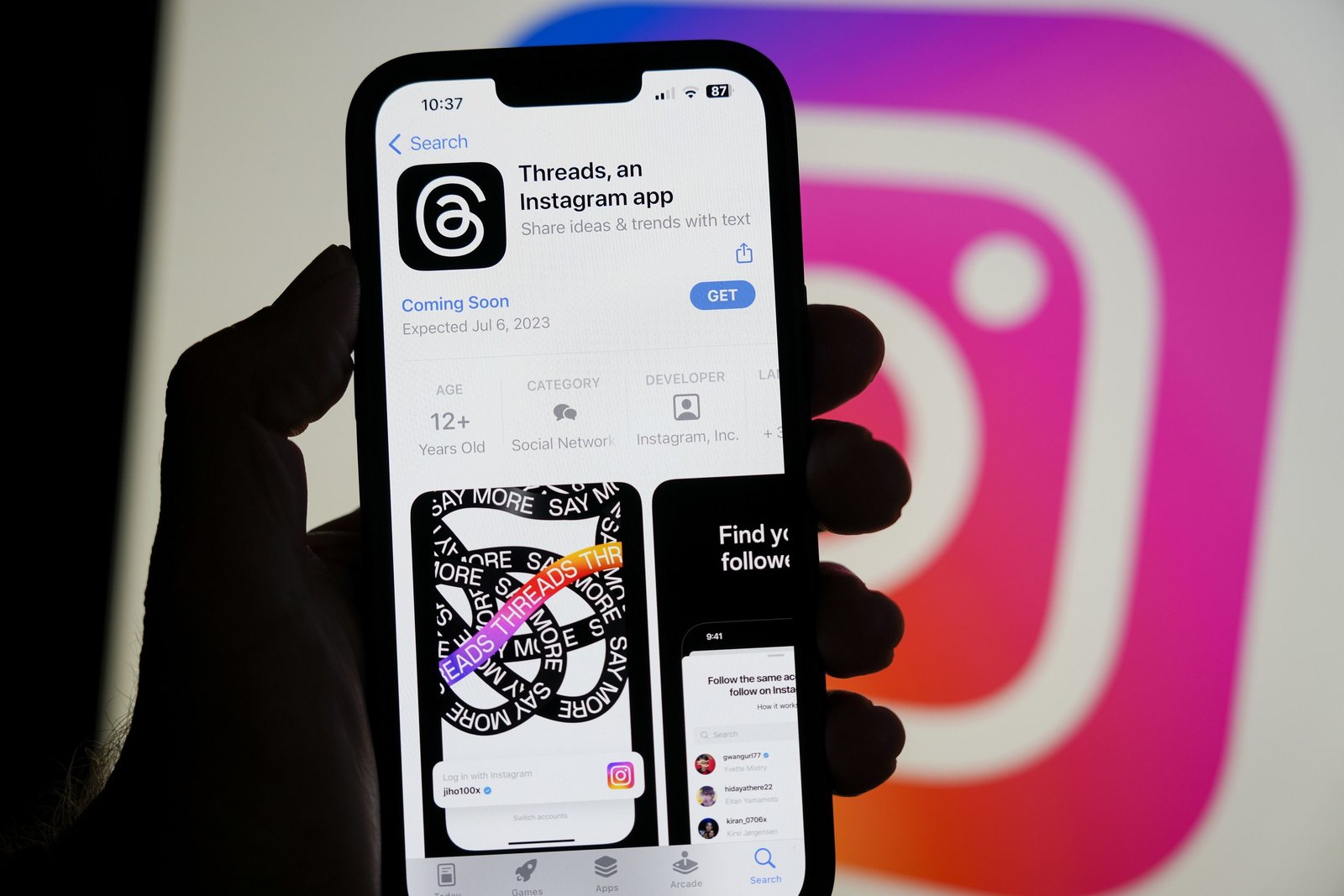 Threads, an Instagram app